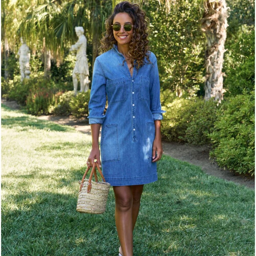 Frank and Eileen Southern Long Sleeve Playsuit Dress - Picture 3 of 17